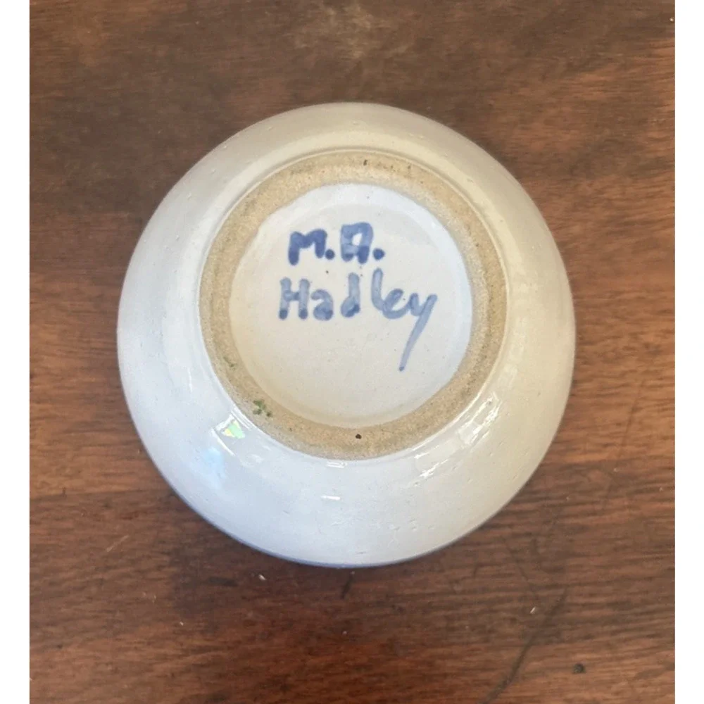 M.A. Hadley Pottery Cow 
